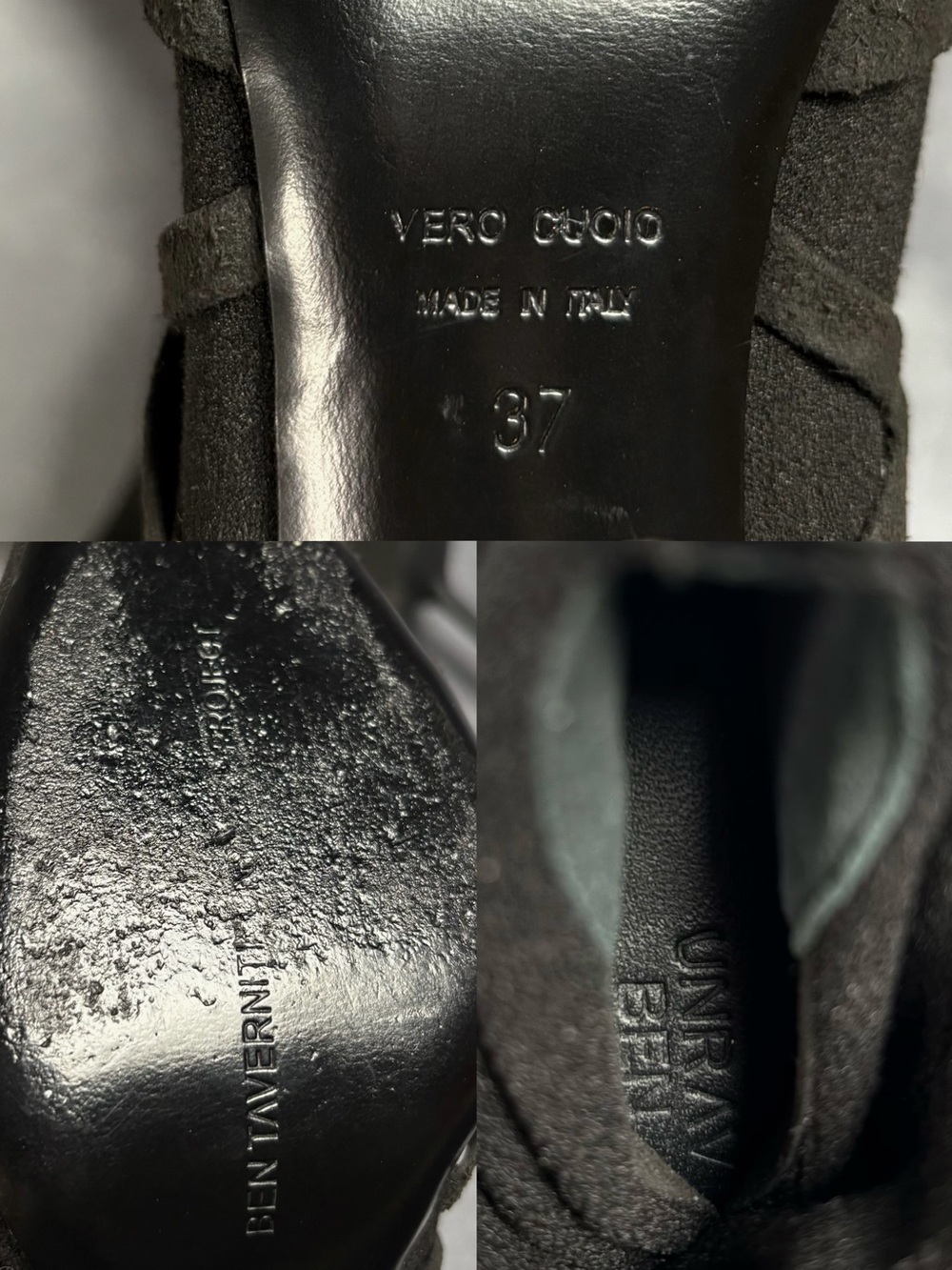 Unravel Project by Ben Taverniti Black Lace Up High Stiletto Sock Boots RRP1600$ - Picture 12 of 16